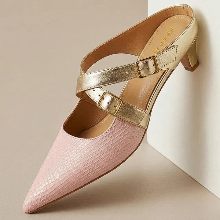Zelle | Mules in Pelle Vera