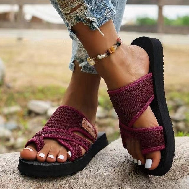 Nadette | Sandali a Scivolo con Comfort Imbottito