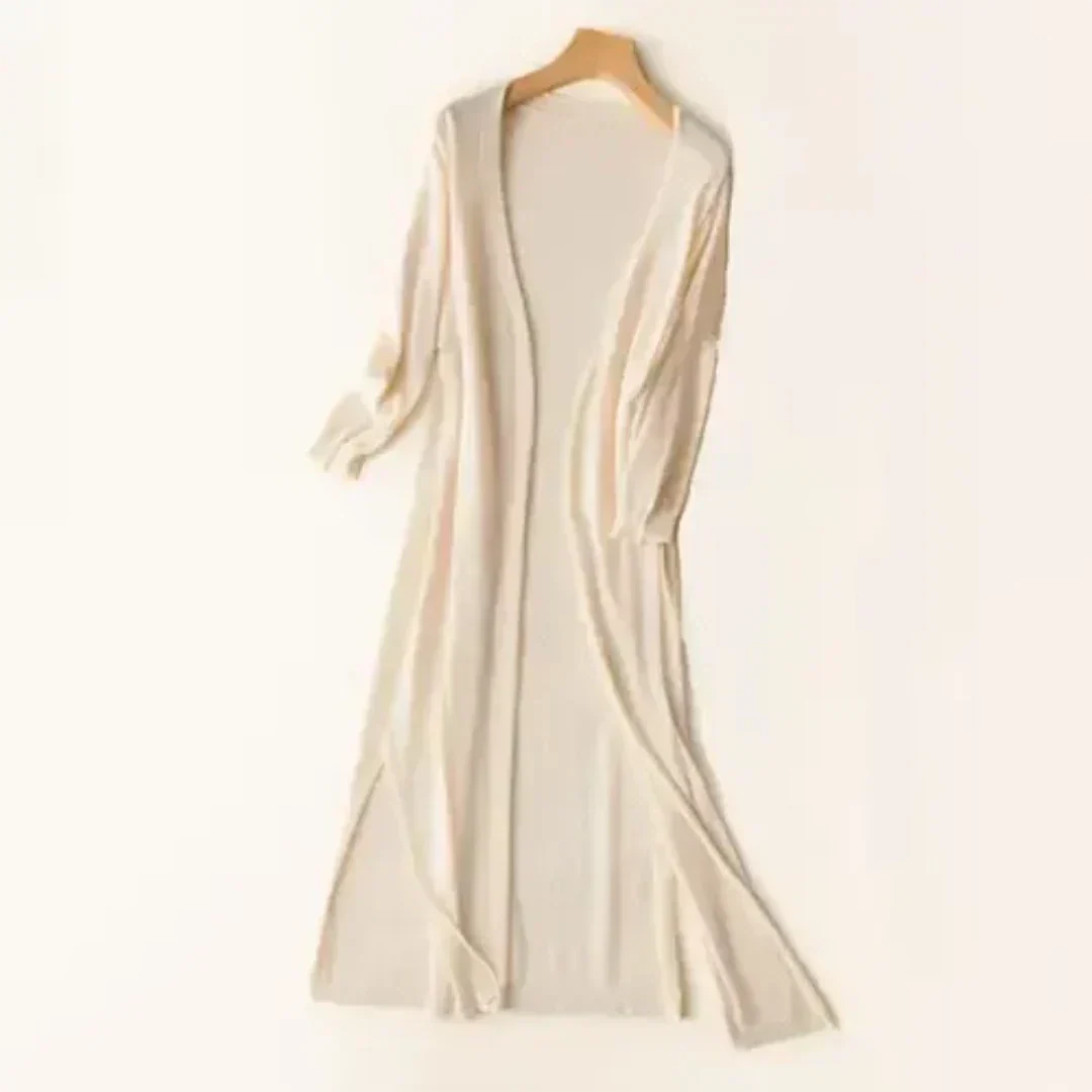 Cardigan lungo leggero ed elegante per donne