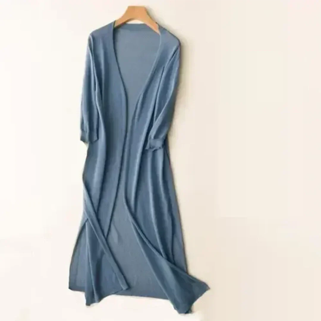Cardigan lungo leggero ed elegante per donne