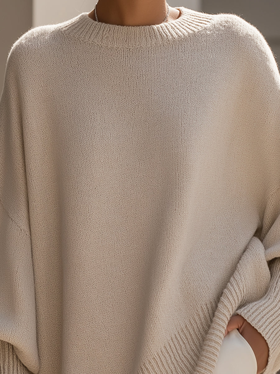Isolde | Maglione Oversize con Drappeggio