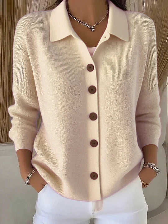 Josephine | Cardigan con bottoni e colletto