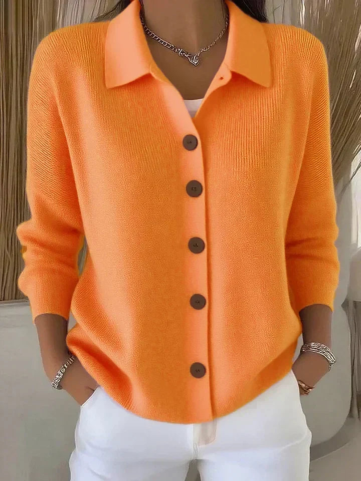 Josephine | Cardigan con bottoni e colletto