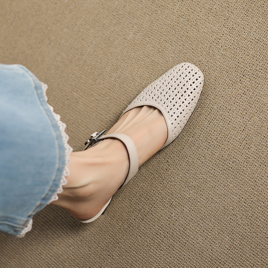 Ovia | Mule in Pelle Vera