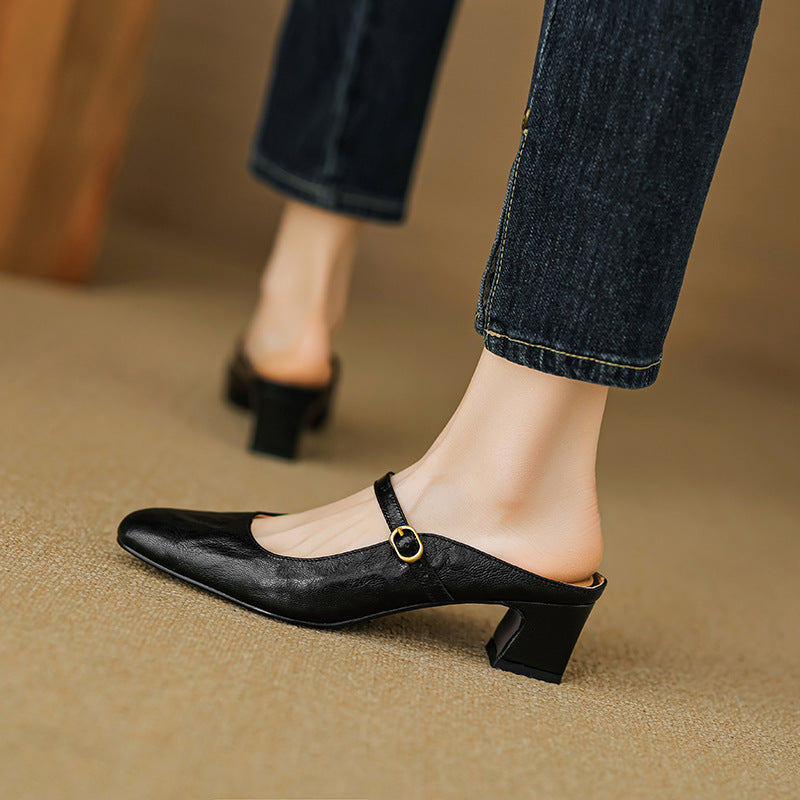 Vian | Mules in Pelle Vera