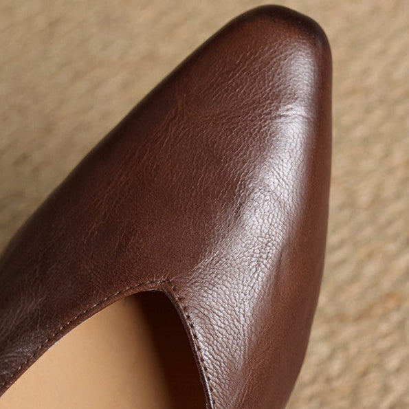 Valmir | Mules in Pelle Vera