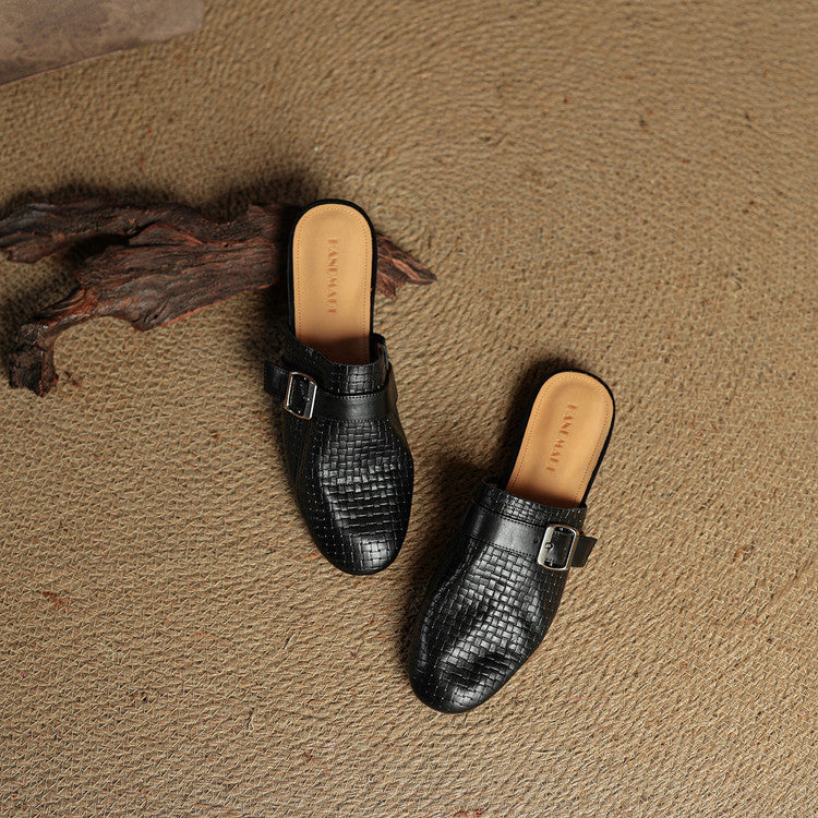 Emrie | Mules in Pelle Vera