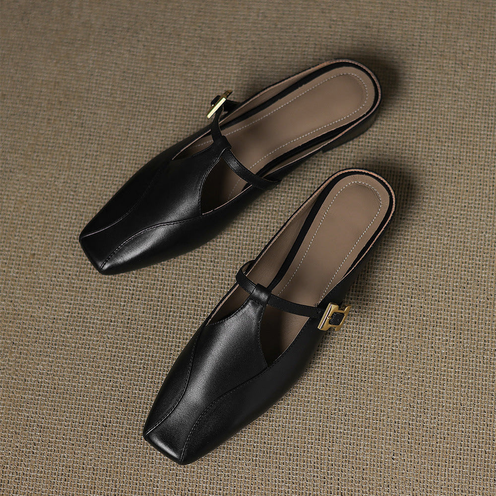 Keva | Mule in Pelle Vera