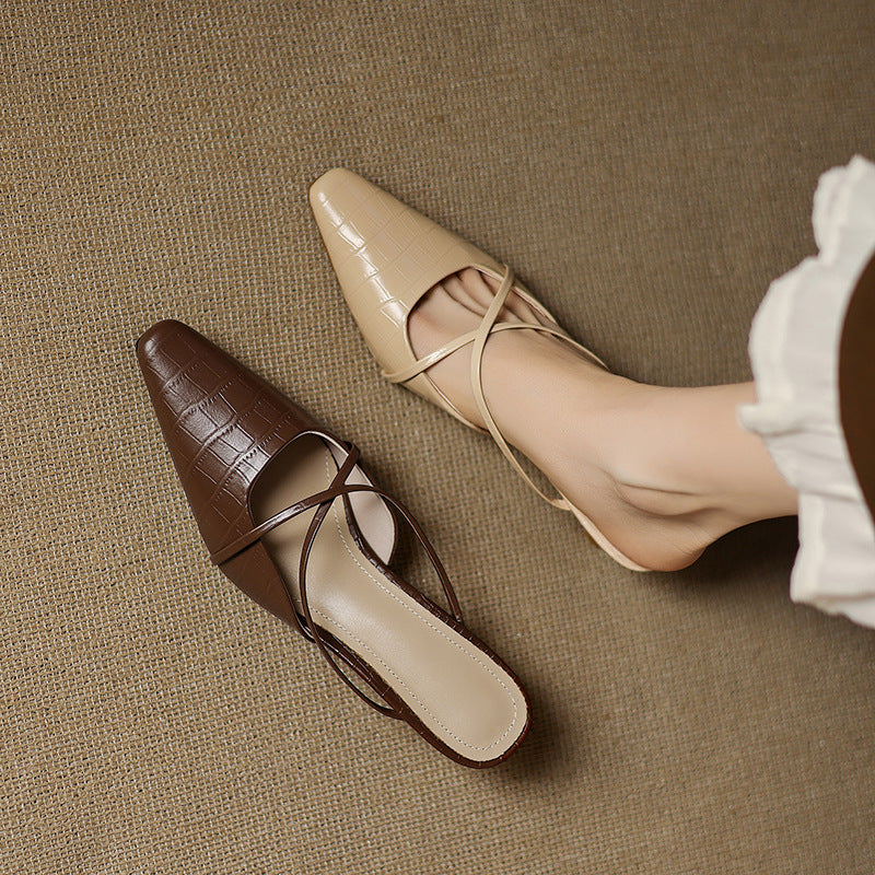 Mire | Mule in Pelle Vera