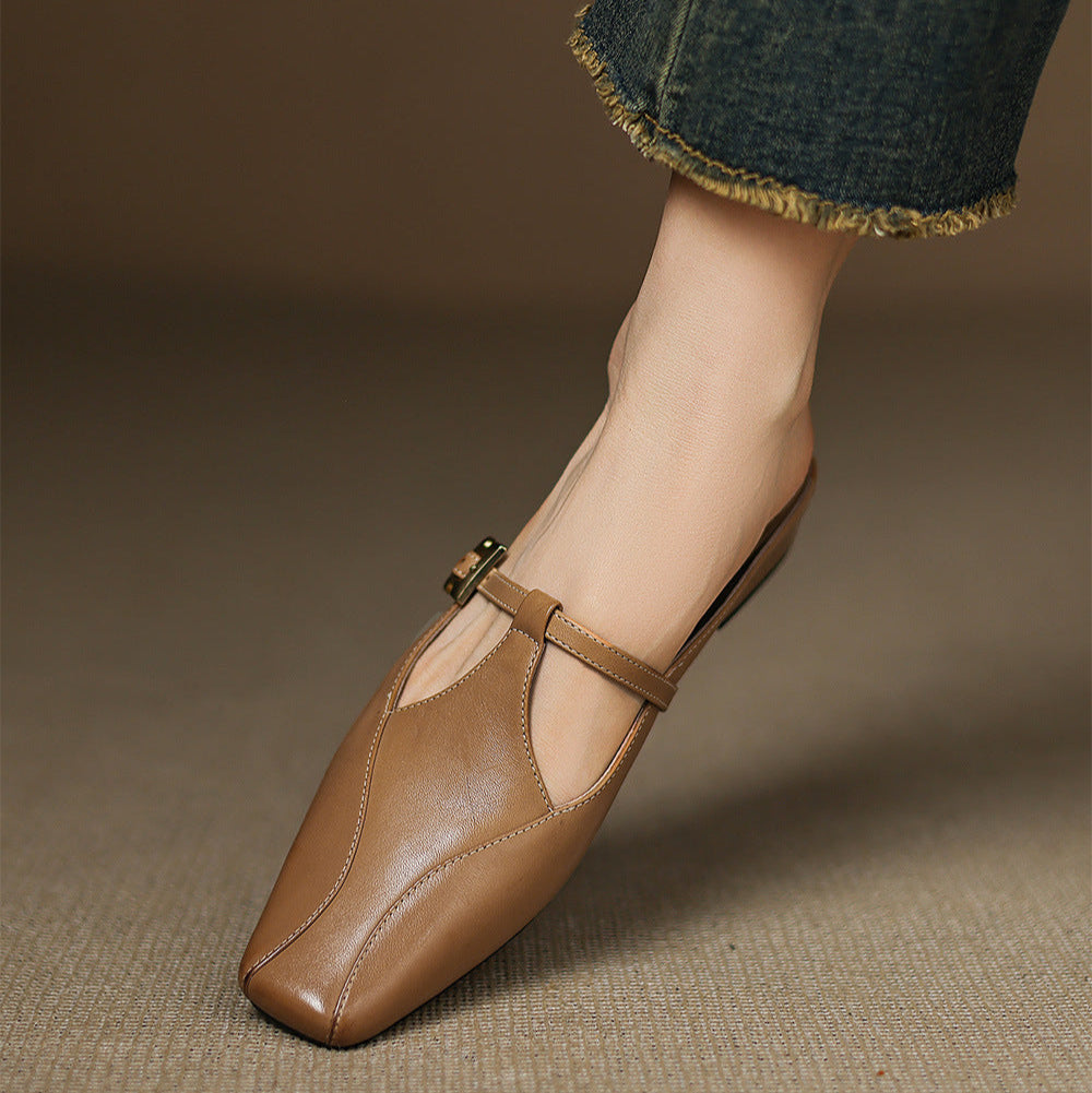 Keva | Mule in Pelle Vera