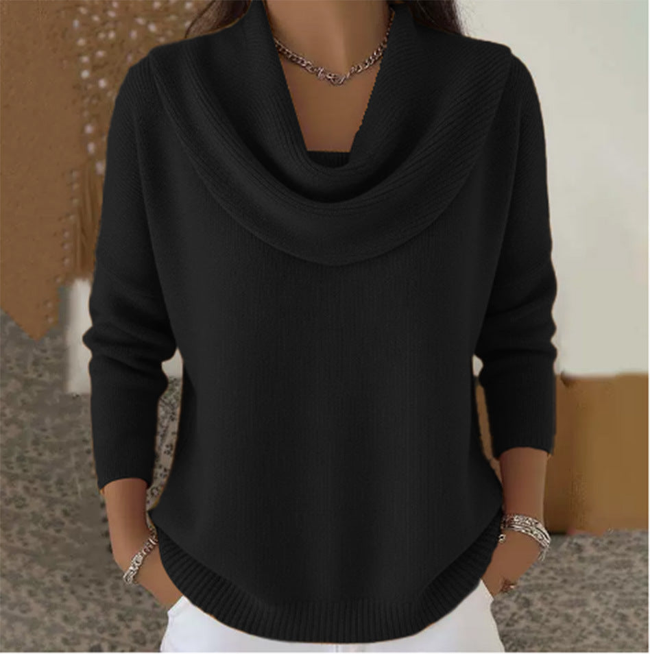 Juliette | Maglione con Collo a Cowl