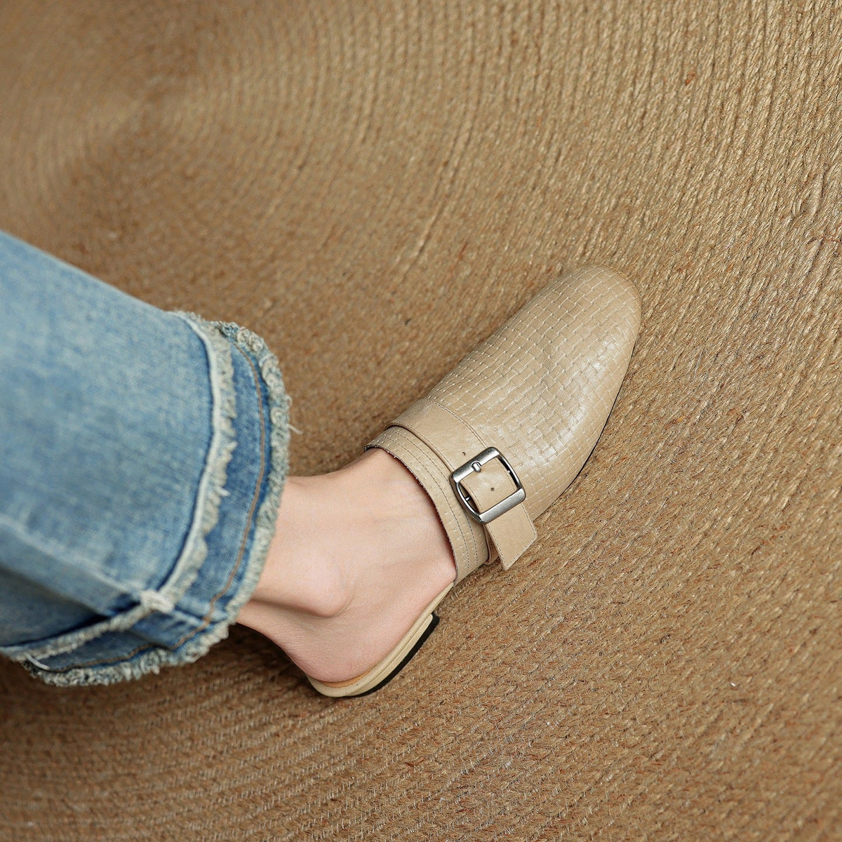 Emrie | Mules in Pelle Vera