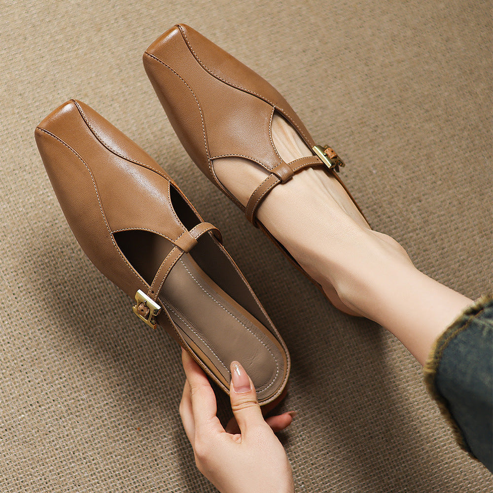 Keva | Mule in Pelle Vera