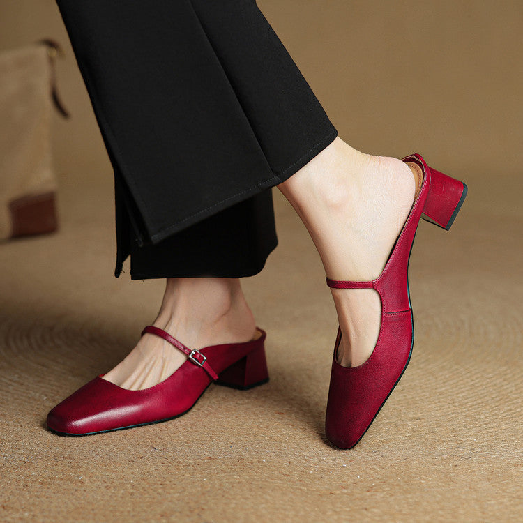 Mule in pelle genuina Esmer