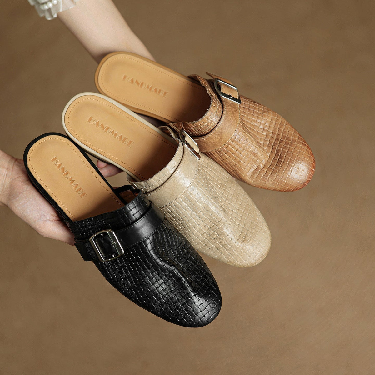 Emrie | Mules in Pelle Vera