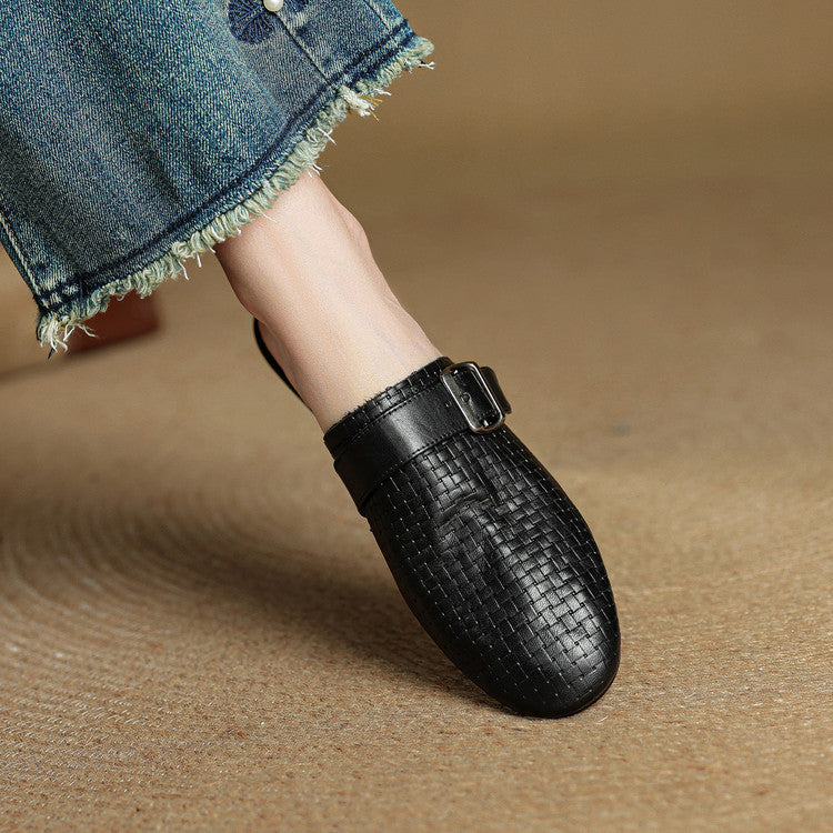 Emrie | Mules in Pelle Vera