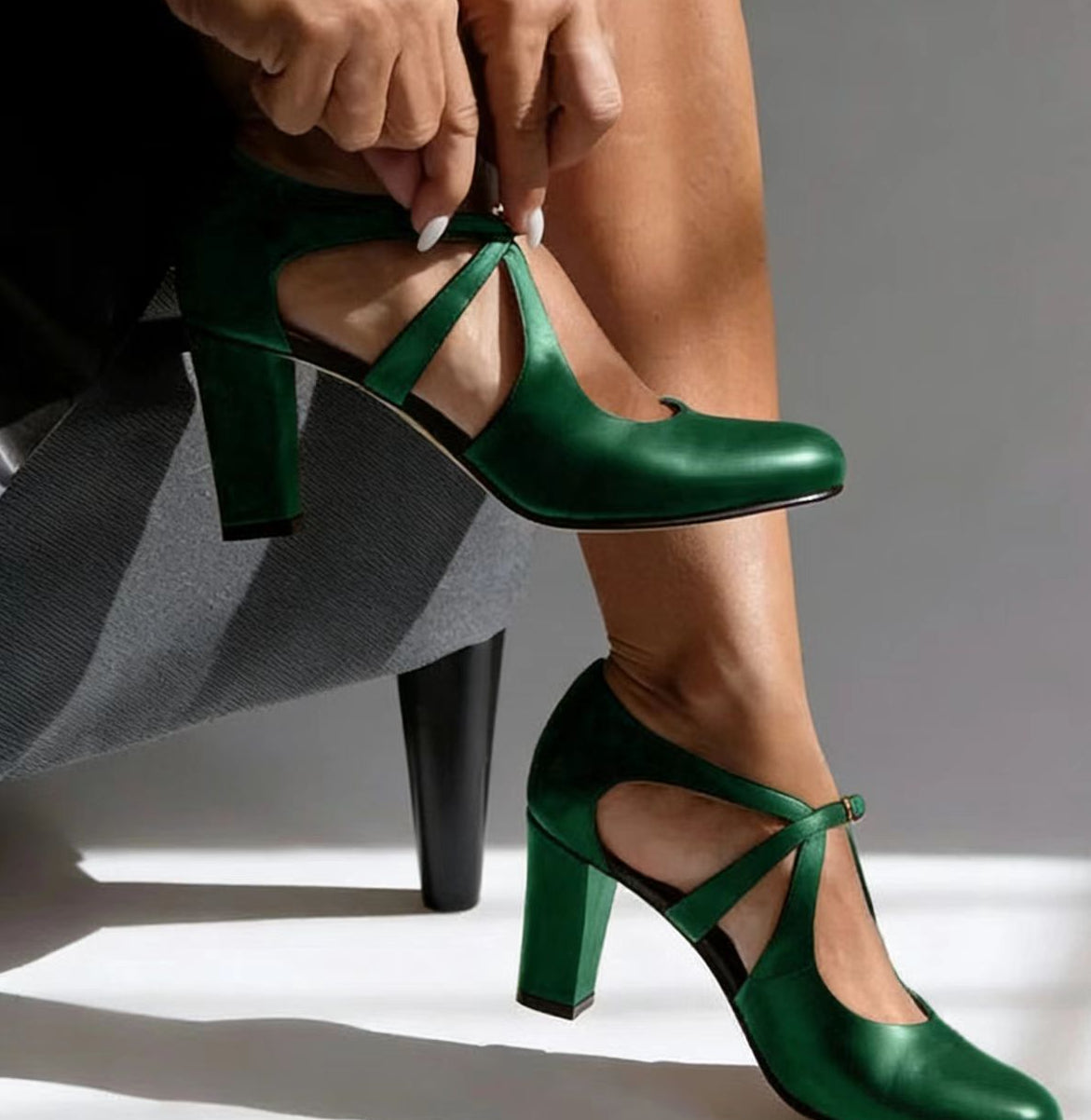 Camille™ | Eleganti Tacchi in Vera Pelle Comfort