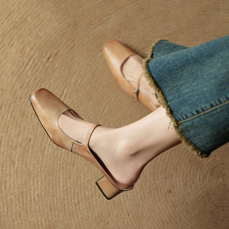 Mule in pelle genuina Esmer