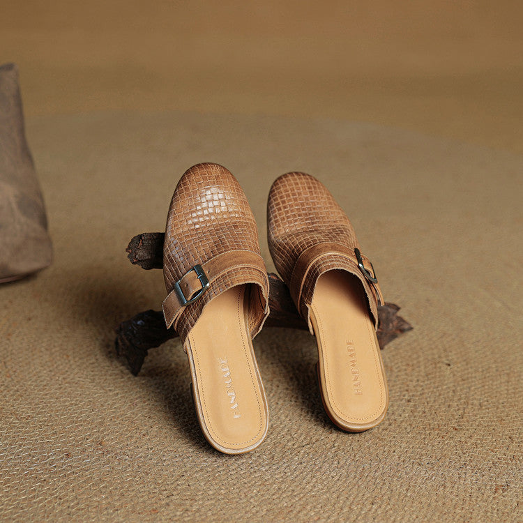 Emrie | Mules in Pelle Vera