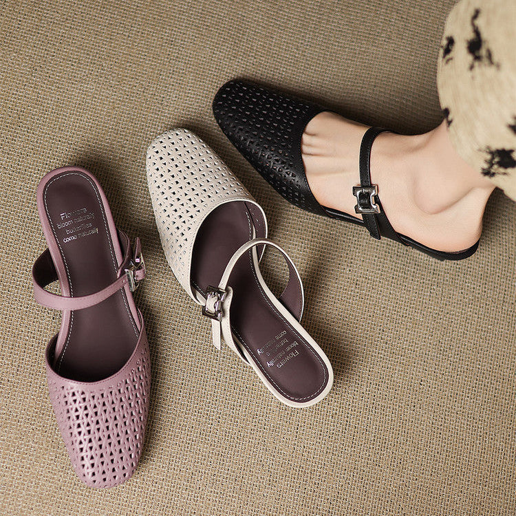 Ovia | Mule in Pelle Vera