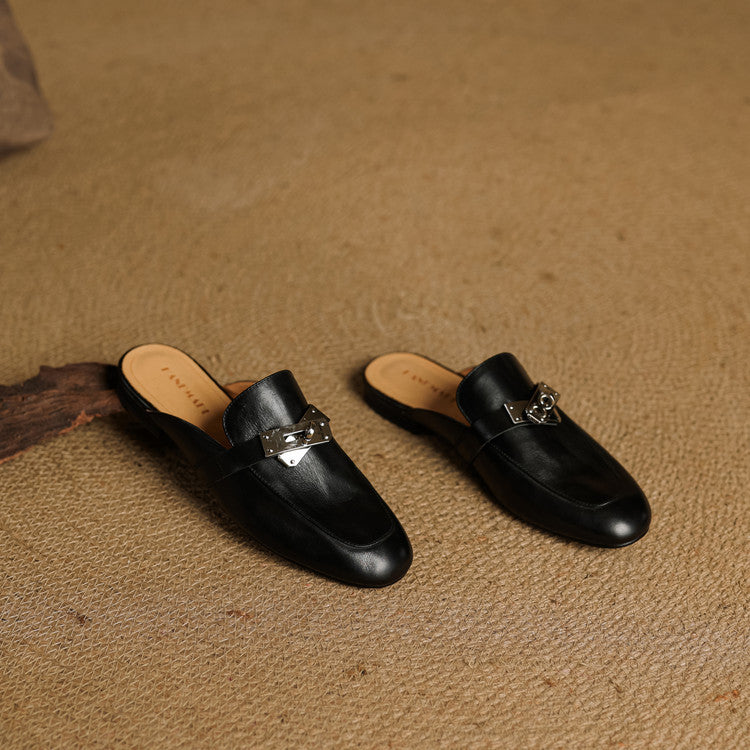 Carla | Mule in Pelle Vera