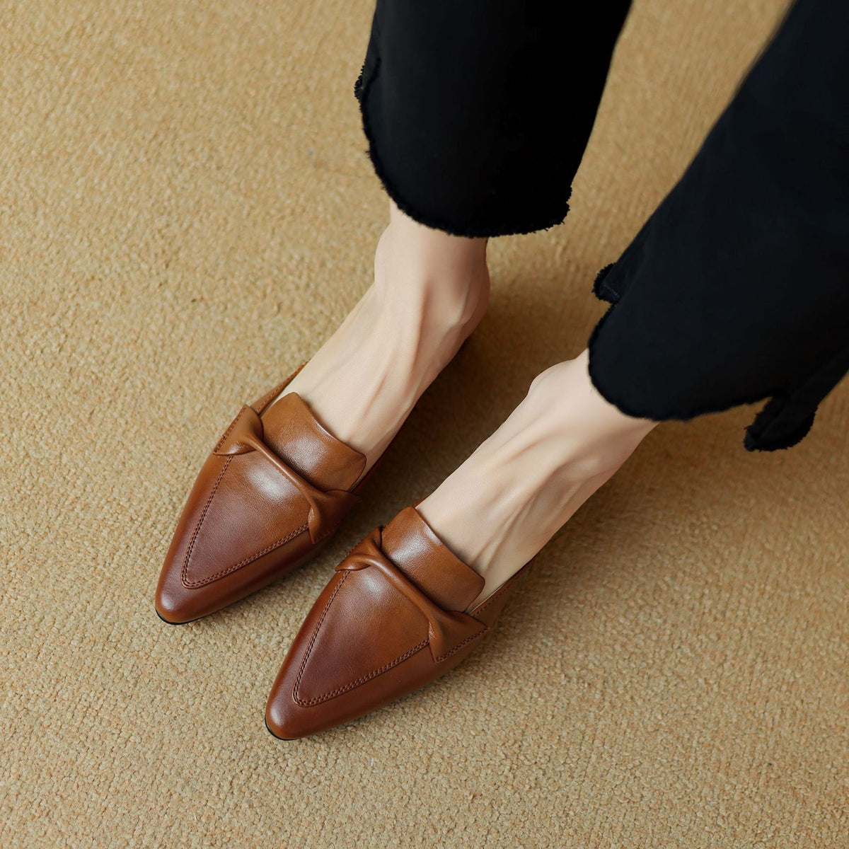 Erlen | Mule in Pelle Vera