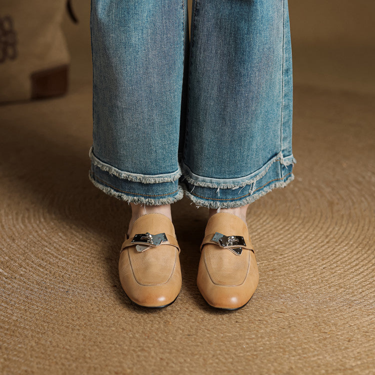Carla | Mule in Pelle Vera