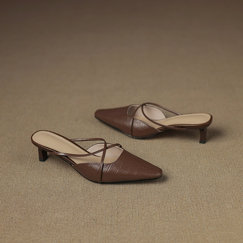 Mire | Mule in Pelle Vera