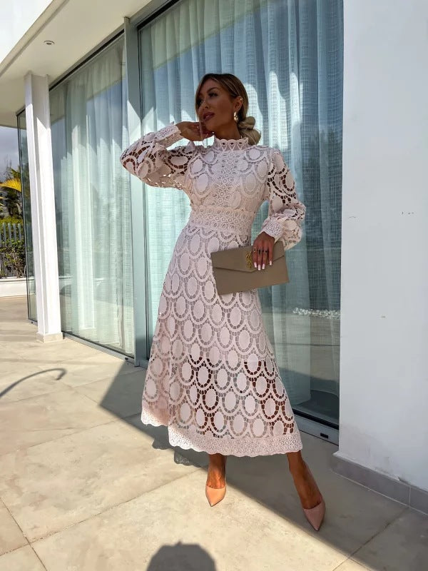Liza™ | Abito in pizzo romantico