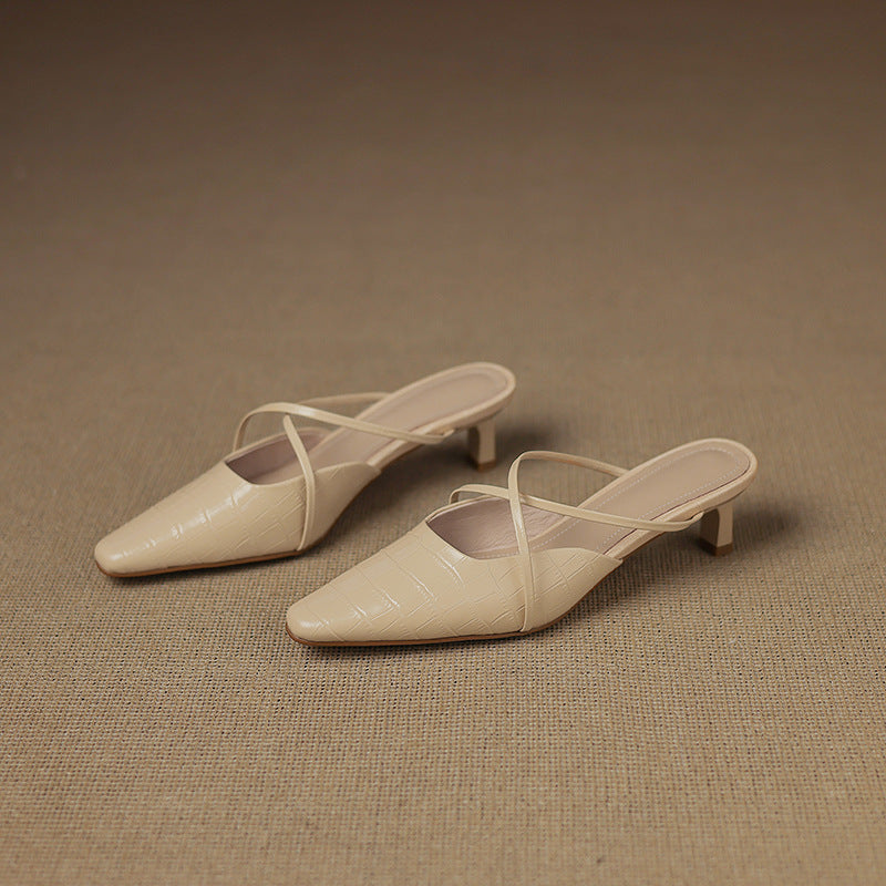 Mire | Mule in Pelle Vera