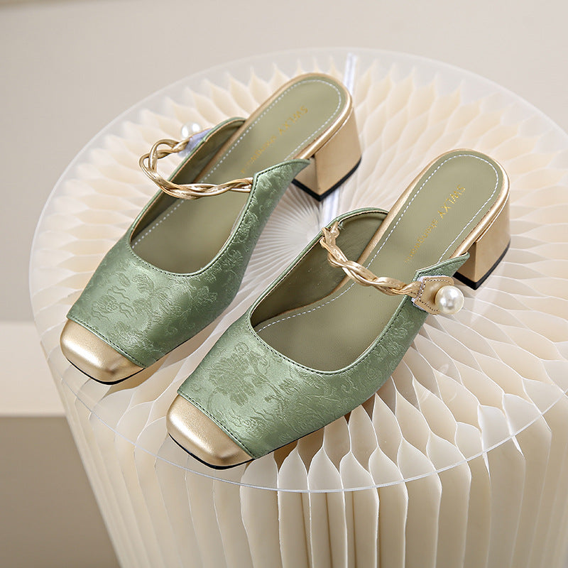 Melina | Mule in Pelle Vera