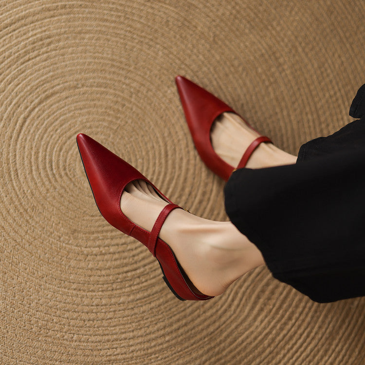 Neok | Mule in Pelle Vera