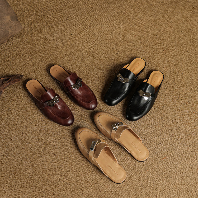 Carla | Mule in Pelle Vera