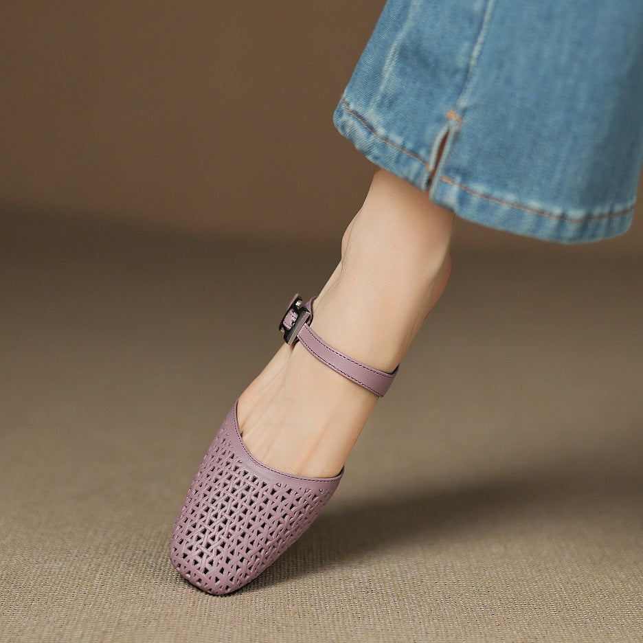 Ovia | Mule in Pelle Vera