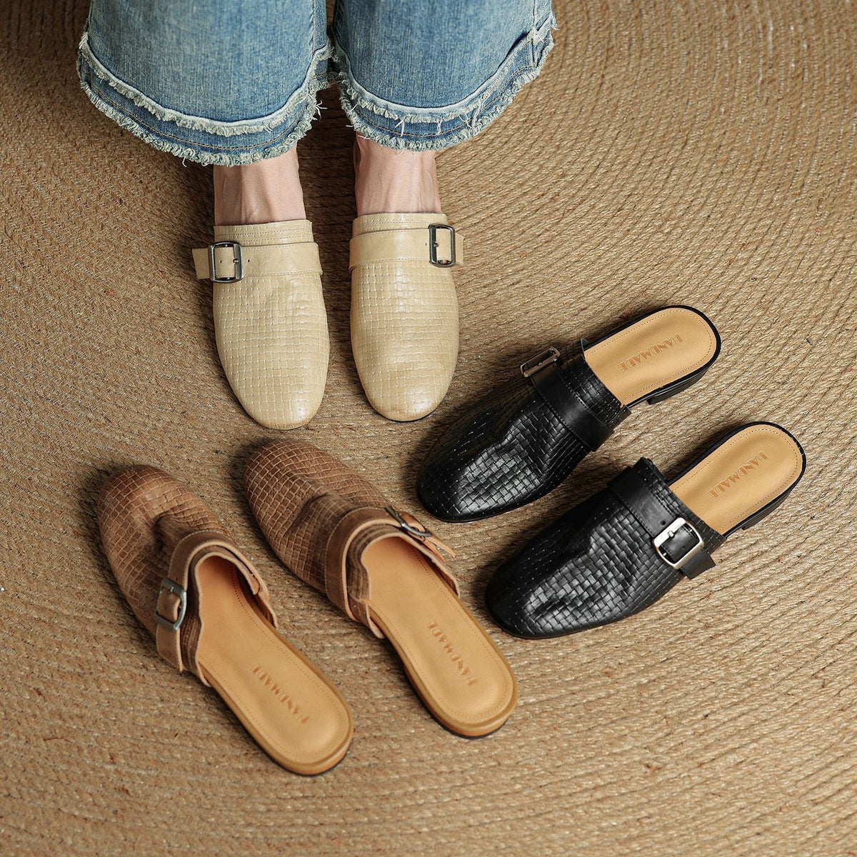 Emrie | Mules in Pelle Vera