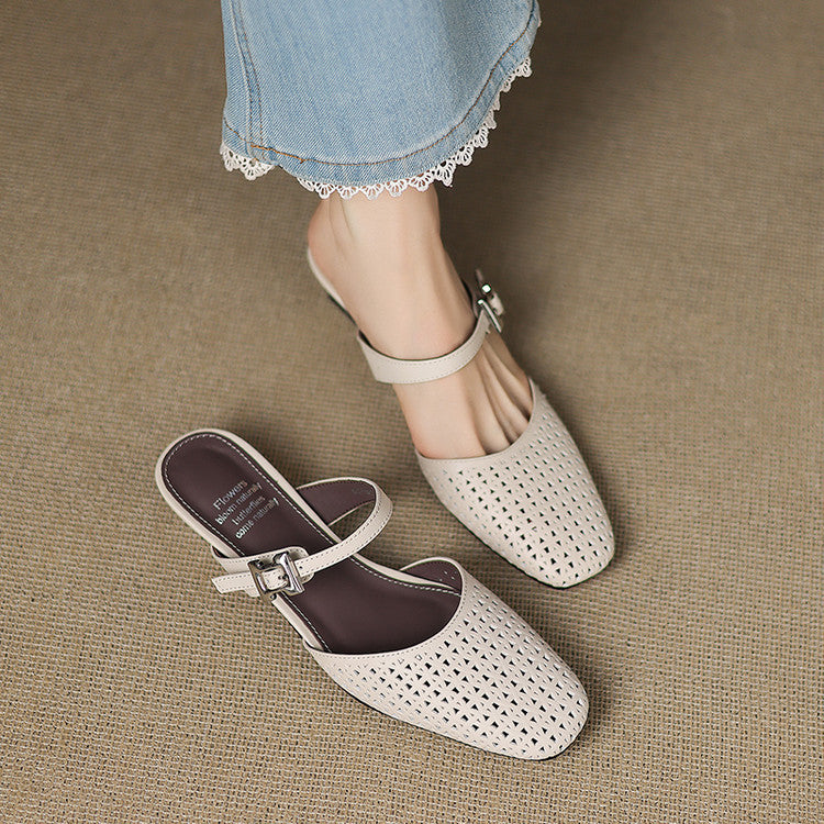 Ovia | Mule in Pelle Vera