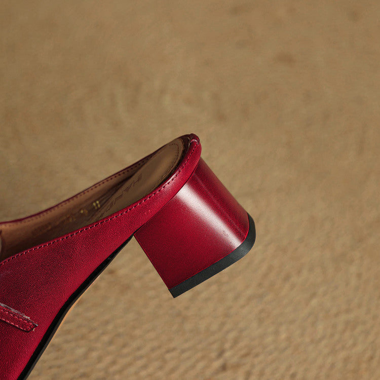 Mule in pelle genuina Esmer