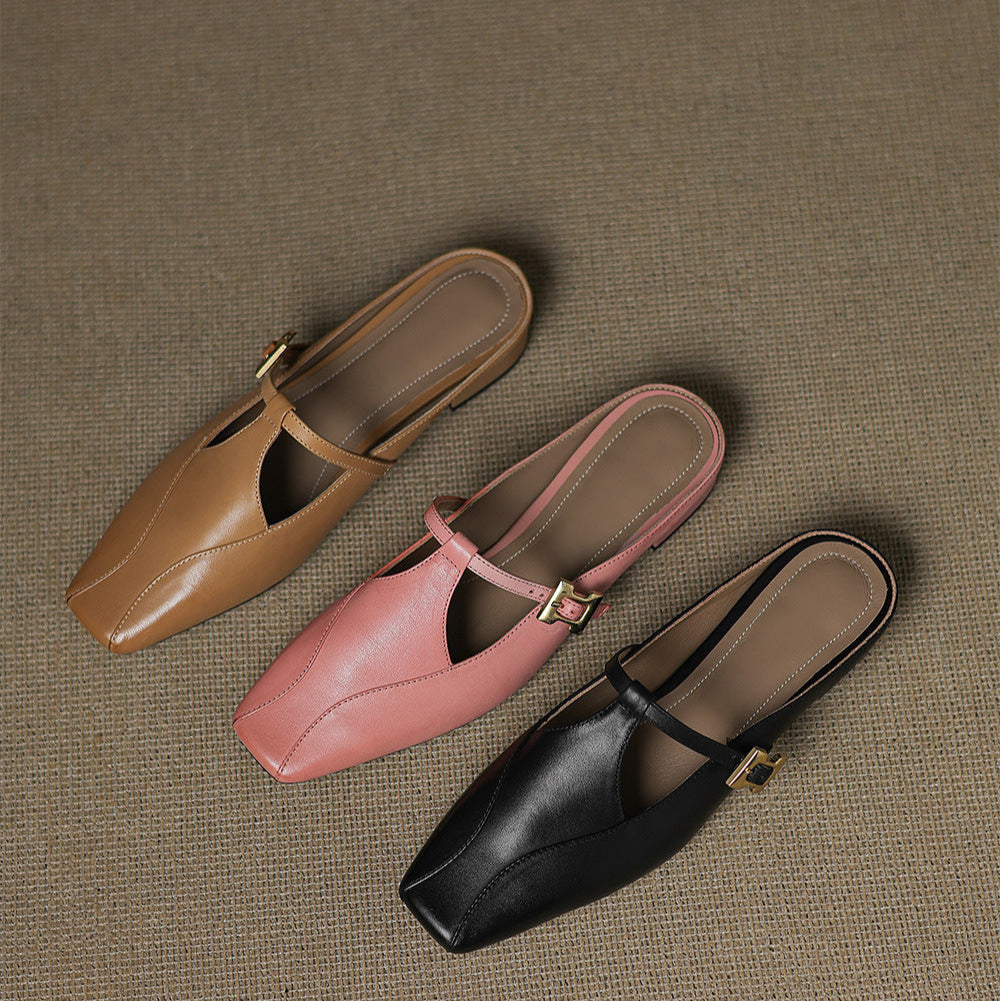 Keva | Mule in Pelle Vera