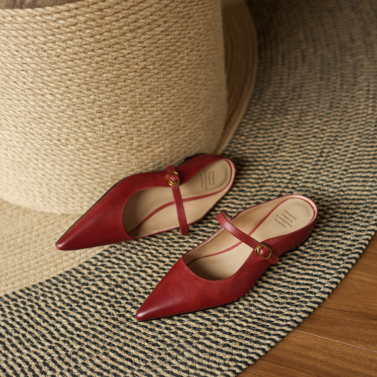 Neok | Mule in Pelle Vera