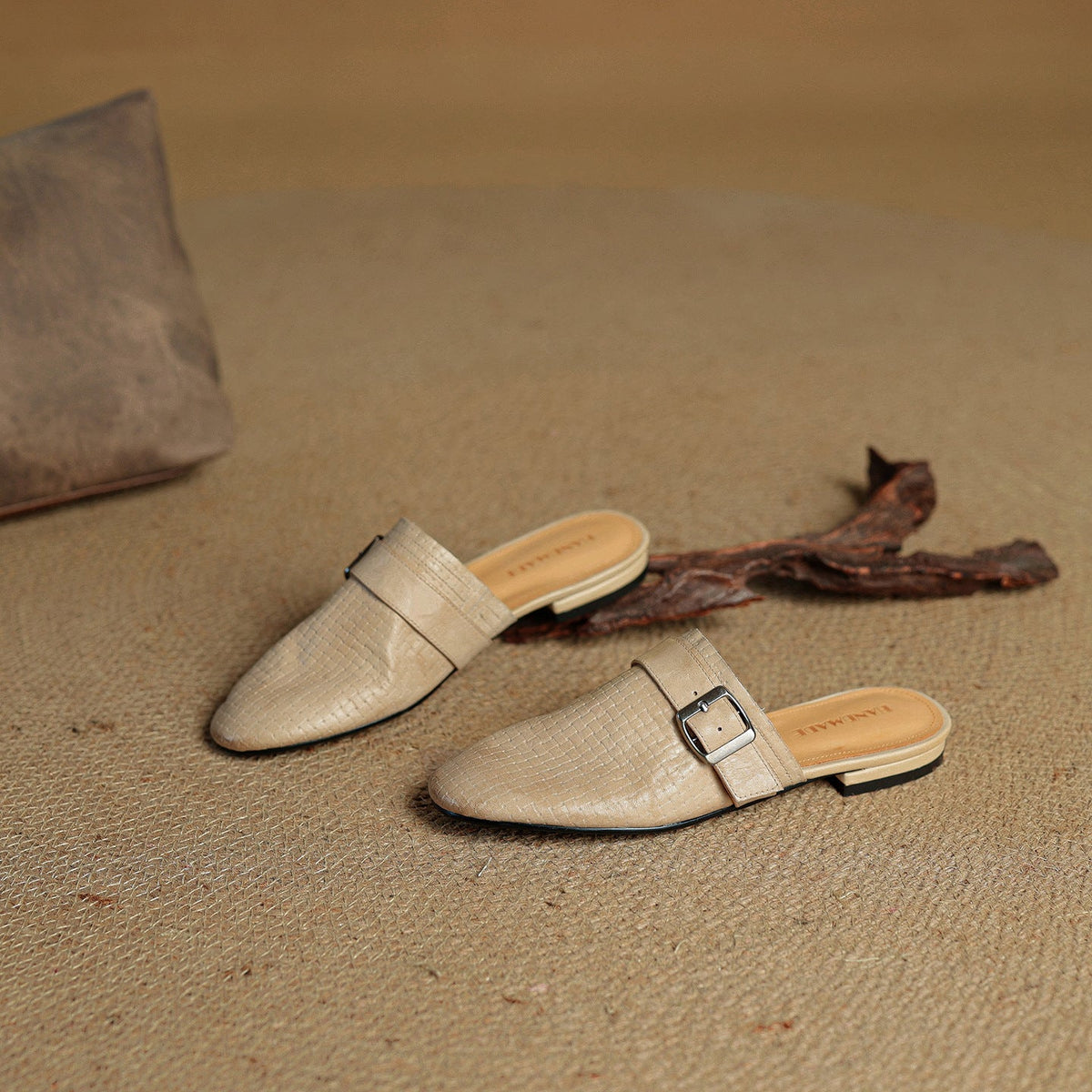 Emrie | Mules in Pelle Vera