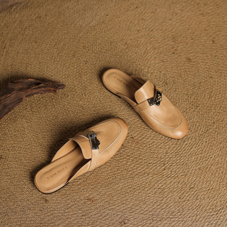 Carla | Mule in Pelle Vera