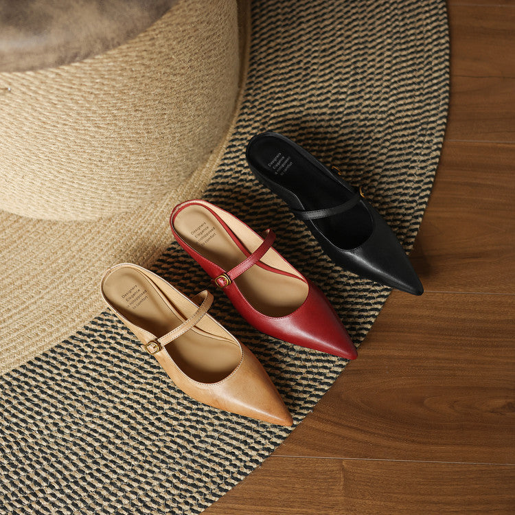 Neok | Mule in Pelle Vera