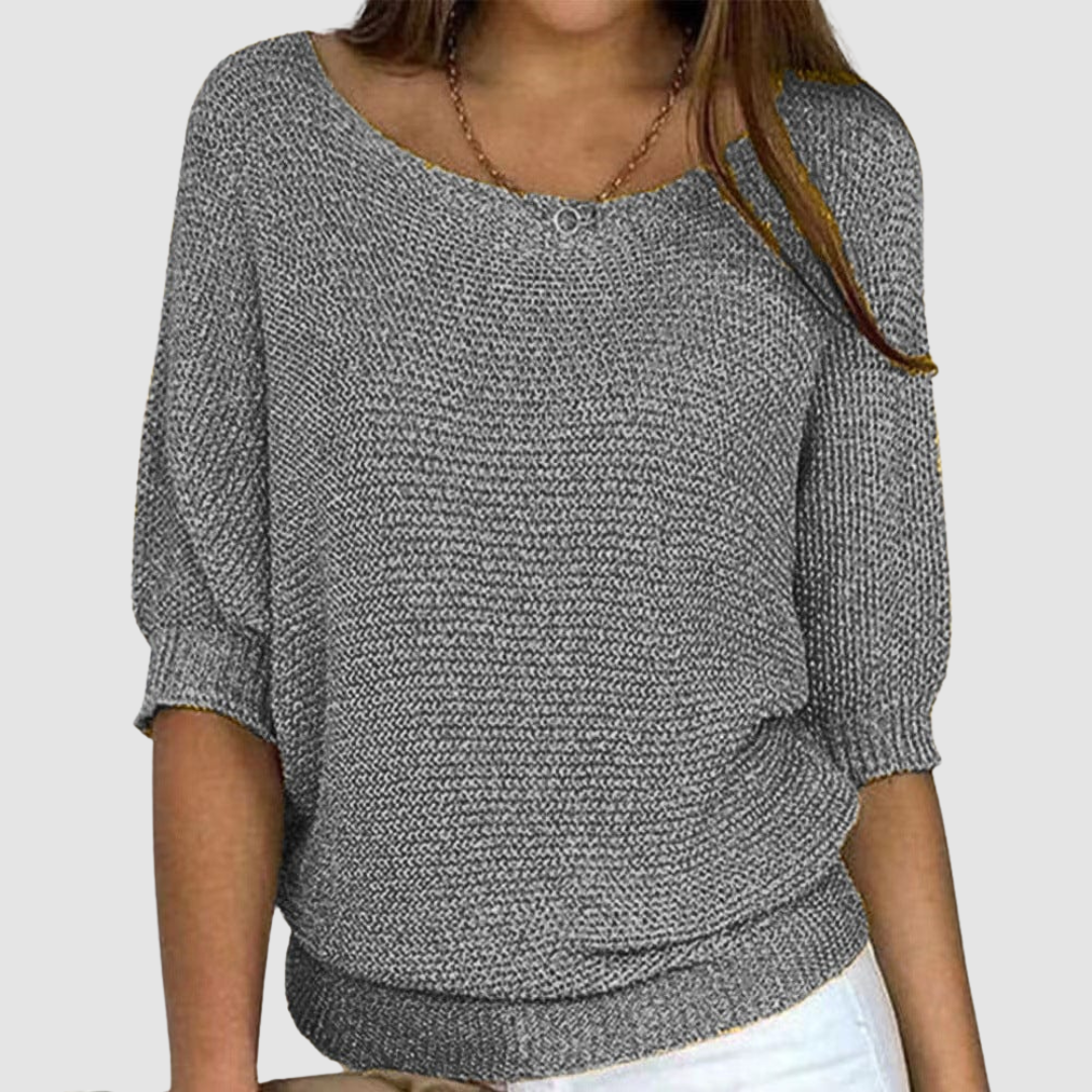 Ivonne | Maglione Manica a Tre Quarti – Lucia Toscana