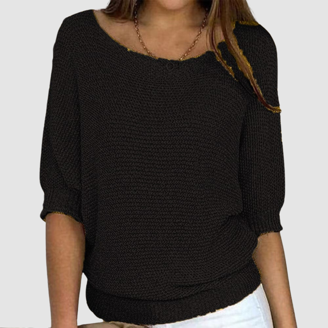 Ivonne | Maglione Manica a Tre Quarti – Lucia Toscana