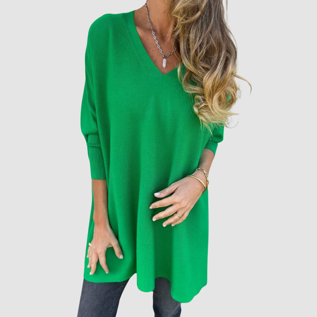 Linda | Maglione Leggero Oversize – Lucia Toscana