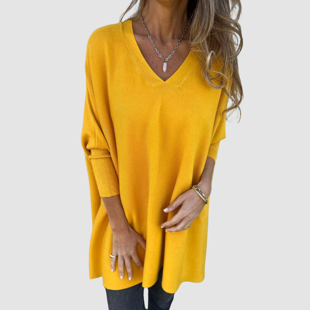 Linda | Maglione Leggero Oversize – Lucia Toscana