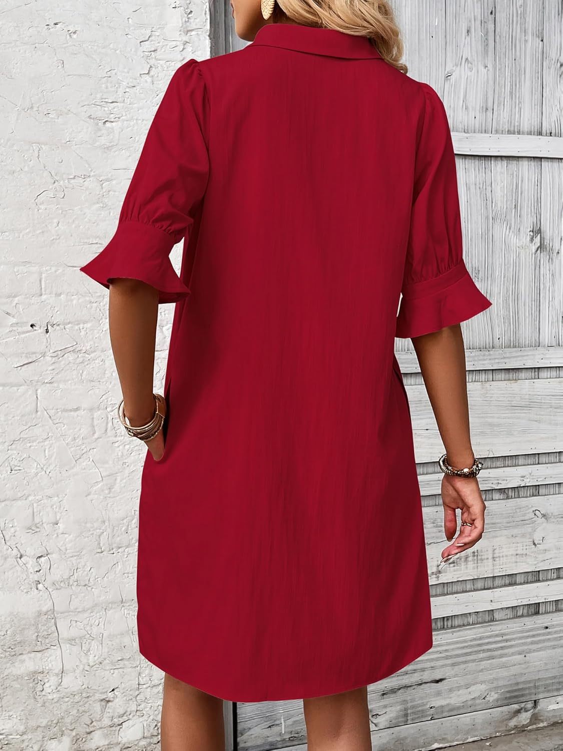 Cameron | Abito Elegante con Rouches