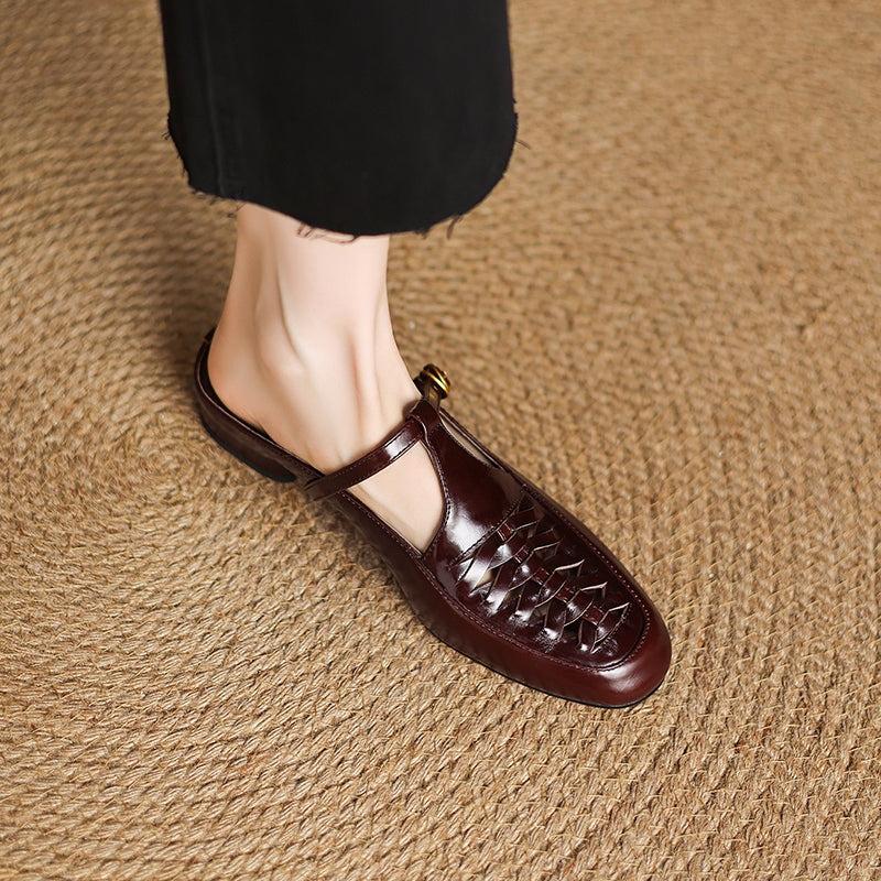 Elya | Mule in Pelle Vera