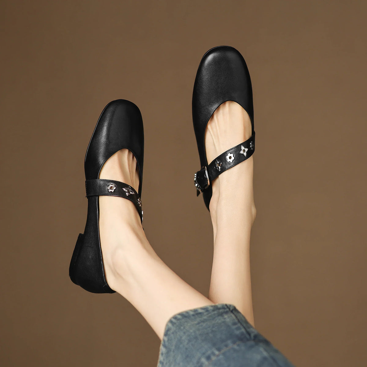 Elda | Scarpe in Pelle Vera
