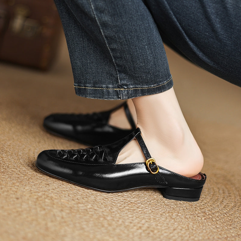 Elya | Mule in Pelle Vera